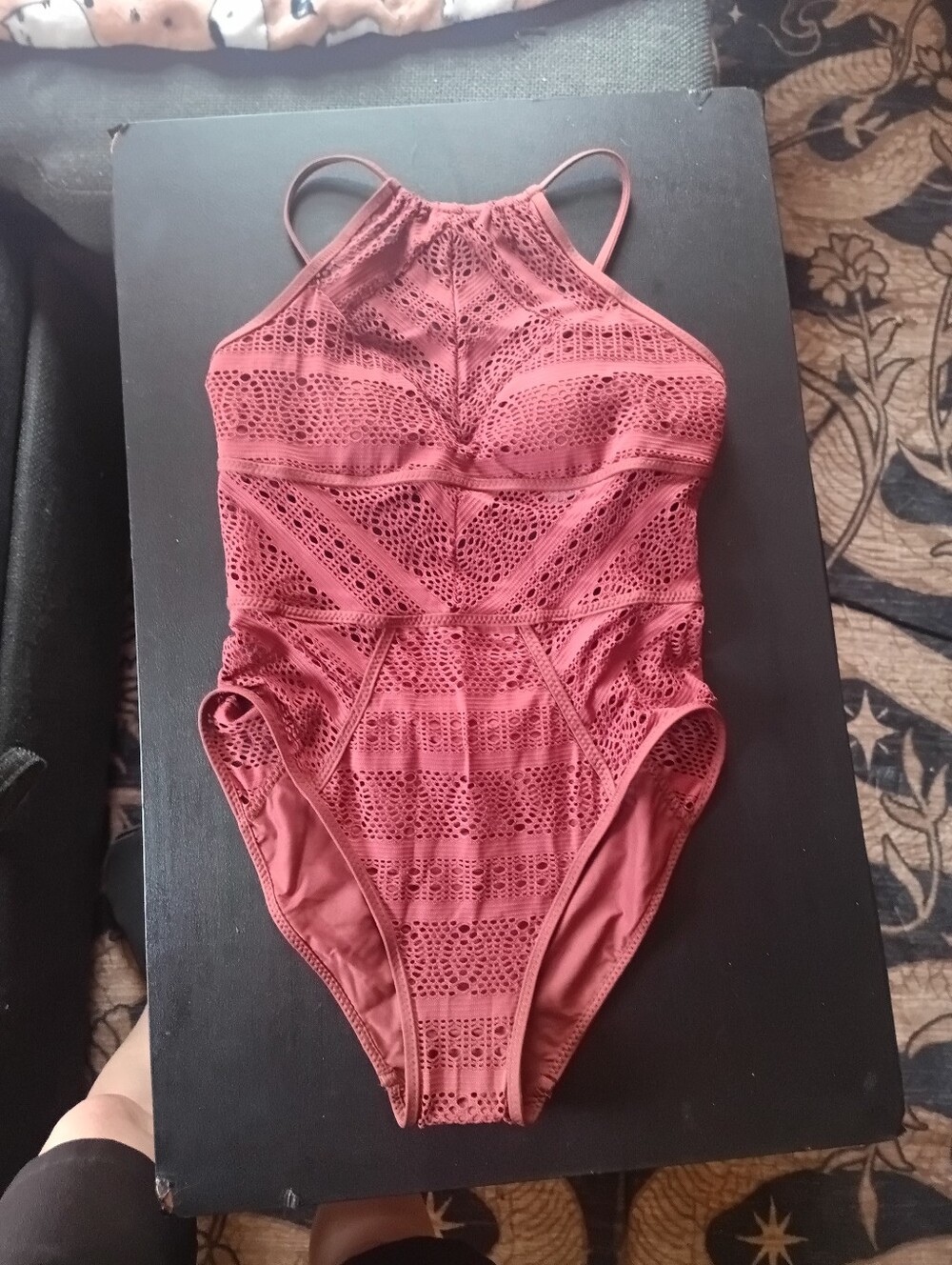 Becca One Piece Crochet Swimsuit - Picture 3 of 6